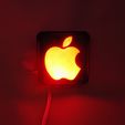 4_display_large.JPG Apple Logo LED Nightlight/Lamp