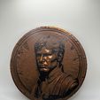 IMG_7025.jpeg Han Solo PLAQUE/COIN - STAR WARS WALL ART - HUEFORGE - FILAMENT PAINTING