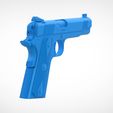 041.jpg Remington 1911 Enhanced pistol from the game Tomb Raider 2013 3D print model3