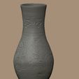flower_vase_view_3_material.jpg flower vase with flower pattern