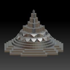 003.jpg STL-Datei Shree Yantra Meru・Design für den 3D-Druck zum Herunterladen