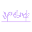 Yardbirds_Base.stl STL file 60's Band Logos (Bundled Deal)・3D printable model to download
