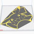 picachu4.jpg Base for Alexa in the shape of Pikachu