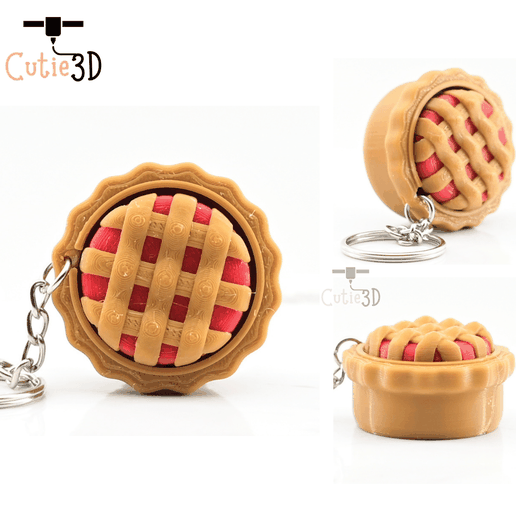 Cutie3D-Twisty-Keycap-Fidget-Clicker-Keychain-For-Pie-Lovers-02.png Цифровые загрузки - Cutie3D Twisty Keycap Fidget Clicker Keychain For Pie Lovers - Cute Backpack Keychain