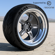 rays-volk-21c-v5.png Rays Volk Racing 21C rims with Advan yokohama tires for diecast and scale vodels