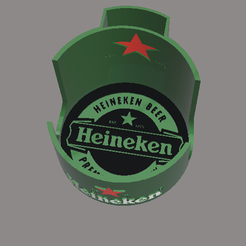 BOITE-SET-DE-VERRE-v2.png STL file Complete set of Heineken coasters・3D printing model to download