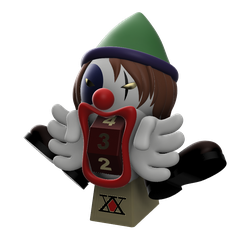 1.png Fichier STL Kaito Clown - HunterXHunter・Design pour imprimante 3D à télécharger