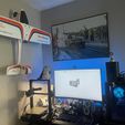 image2-1.jpeg Free STL file Airplane Wall Mount Aero Scout S 2 76mm Tire・3D print model to download