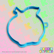 262_cutter.png TASTY BLUEBERRY COOKIE CUTTER MOLD