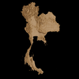 2.png Topographic Map of Thailand – 3D Terrain