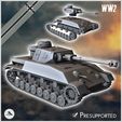 1-PREM.jpg Panzer IV Ausf. H Krupp Entwurf W1466 (prototype) - Presupported Germany Eastern Western Front Normandy Stalingrad Berlin Bulge WWII