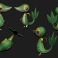 snivy-cults-2.jpg Pokemon - Snivy with 2 different poses
