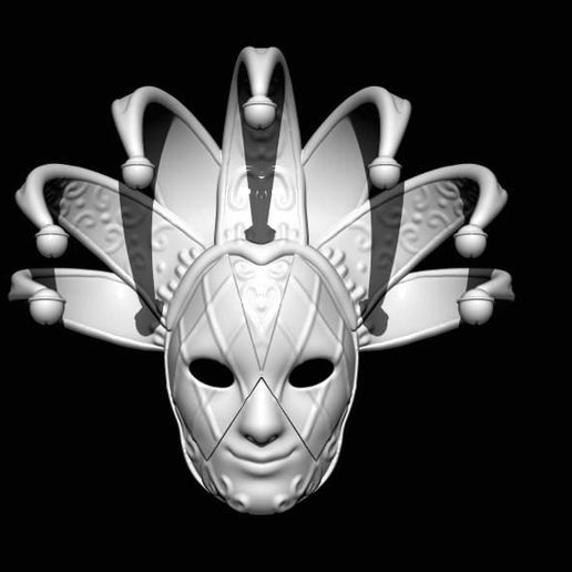 Download OBJ file venetian mask • 3D printing design ・ Cults