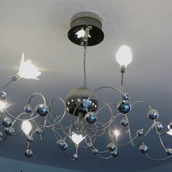 BouquetDeLumière.jpg STL file Flower Diffusers for G4 LED Bulbs・3D printing idea to download