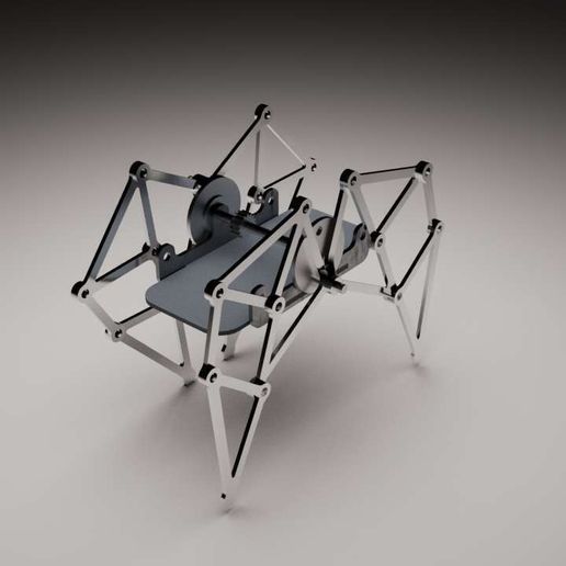 👾 10 Part Assembly・ 3D File for 3D printing and CNC machining - Laser ...
