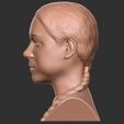 7.jpg Archivo STL Busto de Greta Thunberg para impresión 3D・Modelo para descargar e imprimir en 3D