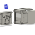 STL00639-5.png Archivo 3D Molde de Bomba de Baño para Chimenea de 3 piezas・Modelo para descargar e imprimir en 3D, CraftsAndGlitterShop