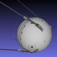 sfddfsfdsdsfds.jpg Sputnik Satellite 3D-Printable Detailed Scale Model