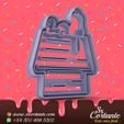 0577.jpg THEME SNOOPY COOKIE CUTTER - COOKIE CUTTER