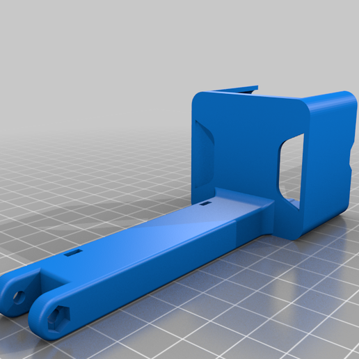 X Axis C270 Camera mount for CR-10 and Ender 3 All Models / SNAP Version - 3D model önizlemesi