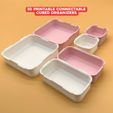 1.jpg 3D file 3D Printable Connectable Cubed Organizers・3D printer design to download