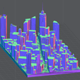 newyork.timessquer19.png NEW YORK Times Square - Ultra Detailed 3D City Map (SLA Ready)