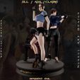 team-14.jpg Ada Wong - Claire Redfield - Jill Valentine Residual Evil Collectible
