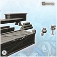 5.jpg Tavern interior set with barrel, bed and fireplace (5) - Medieval Gothic Feudal Old Archaic Saga 28mm 15mm