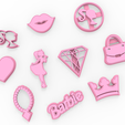 untitled.822857.png PACK 10 Barbie (cookie cutters / cookie cutters)