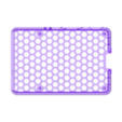 pi3_mesh_base.stl Raspberry Pi 3 3b mesh case