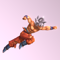 3D file Gohan SSJ5 Dragon Ball AF 🐉・3D printer model to download・Cults