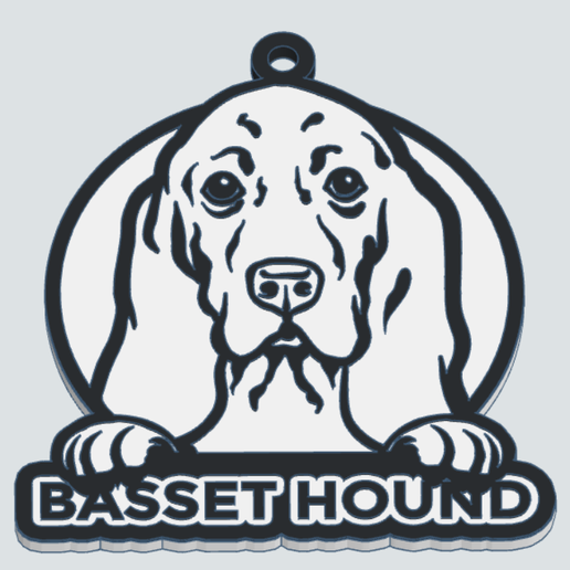 basset-tinker.png Llavero de basset hound