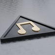 14.png FREE MUSIC NOTE COASTER (COASTER FOR DRINKS)