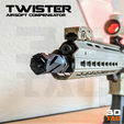 3DTAC_Compensators_Twister_Demo.png 3TAC / Airsoft Compensators / Pack-1 (3 Models Included)