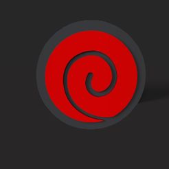 logorender.71.jpg Fichier 3D Logo 3D du clan Uzumaki・Plan pour imprimante 3D à télécharger