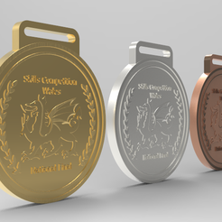 Fichier STL Accroche-médaille Thème de l'équitation 🏠・Design