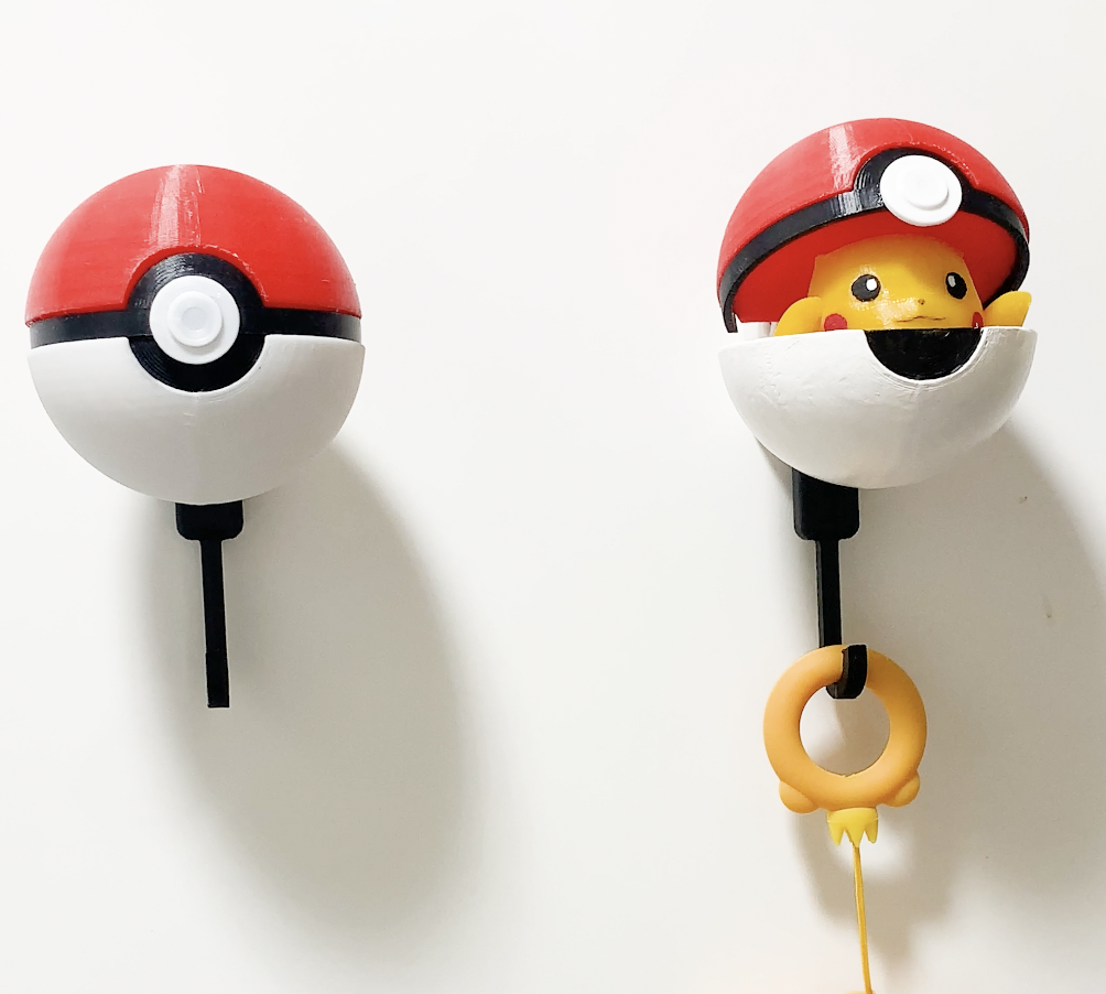 스크린샷-2022-06-20-오후-9.12.12.png STL-Datei Pokémon Pokeball-Schlüsselanhänger (Pikachu, Gengar)・3D-Druckvorlage zum Herunterladen, baekgongbang