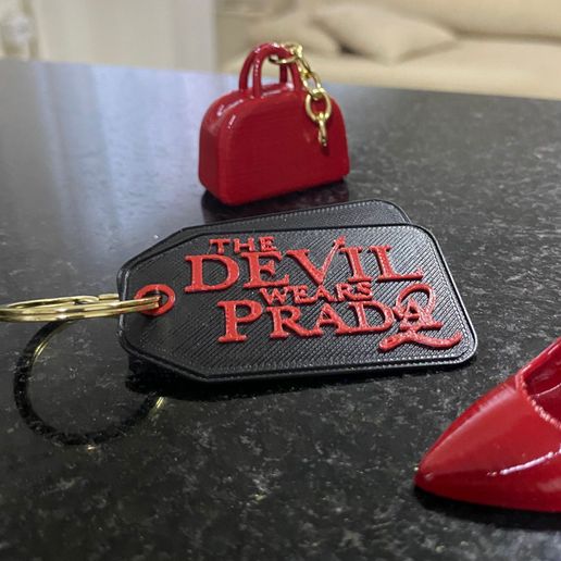 Devil Wears Prada 2 Keychain Kit - Lifestyle - PLA - 3D printed product - фото 5