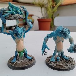 Trolls Legs for miniatures