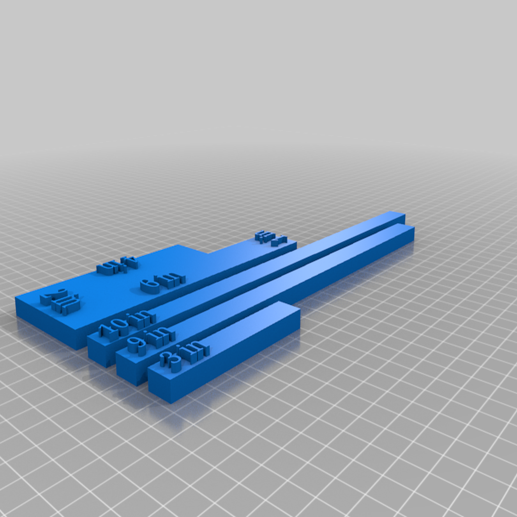 Download free STL file Table top measure tools • 3D printing design ・ Cults
