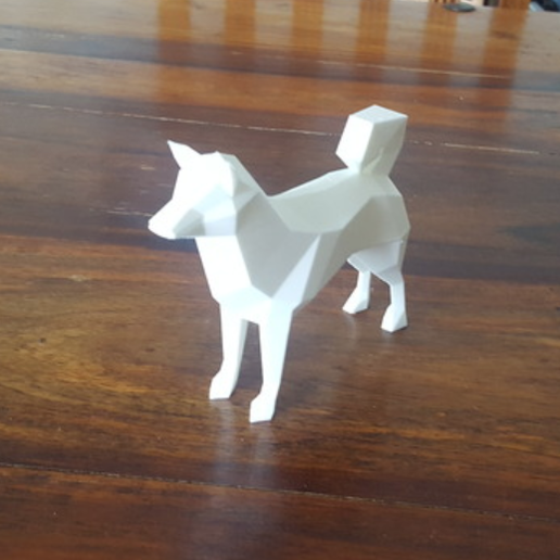 Low Poly Doge 3D model