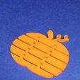 20231026_105732.jpg Articulated Pumpkin Keychain | Halloween flexi fidget toy | Print in place
