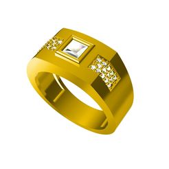 KR00022 2 - Copy.jpg Archivo STL gratis GRATIS !! Joyas 3D Modelo CAD Anillo Hombre・Objeto para impresora 3D para descargar