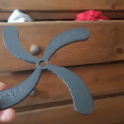 IMG-20180813-WA0004.jpeg Free STL file Mini Boomerang・3D printer model to download