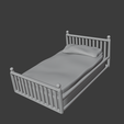 Simple-bed.png MEGA PACK 65 .STL OF 1920-50 STYLE ASSETS