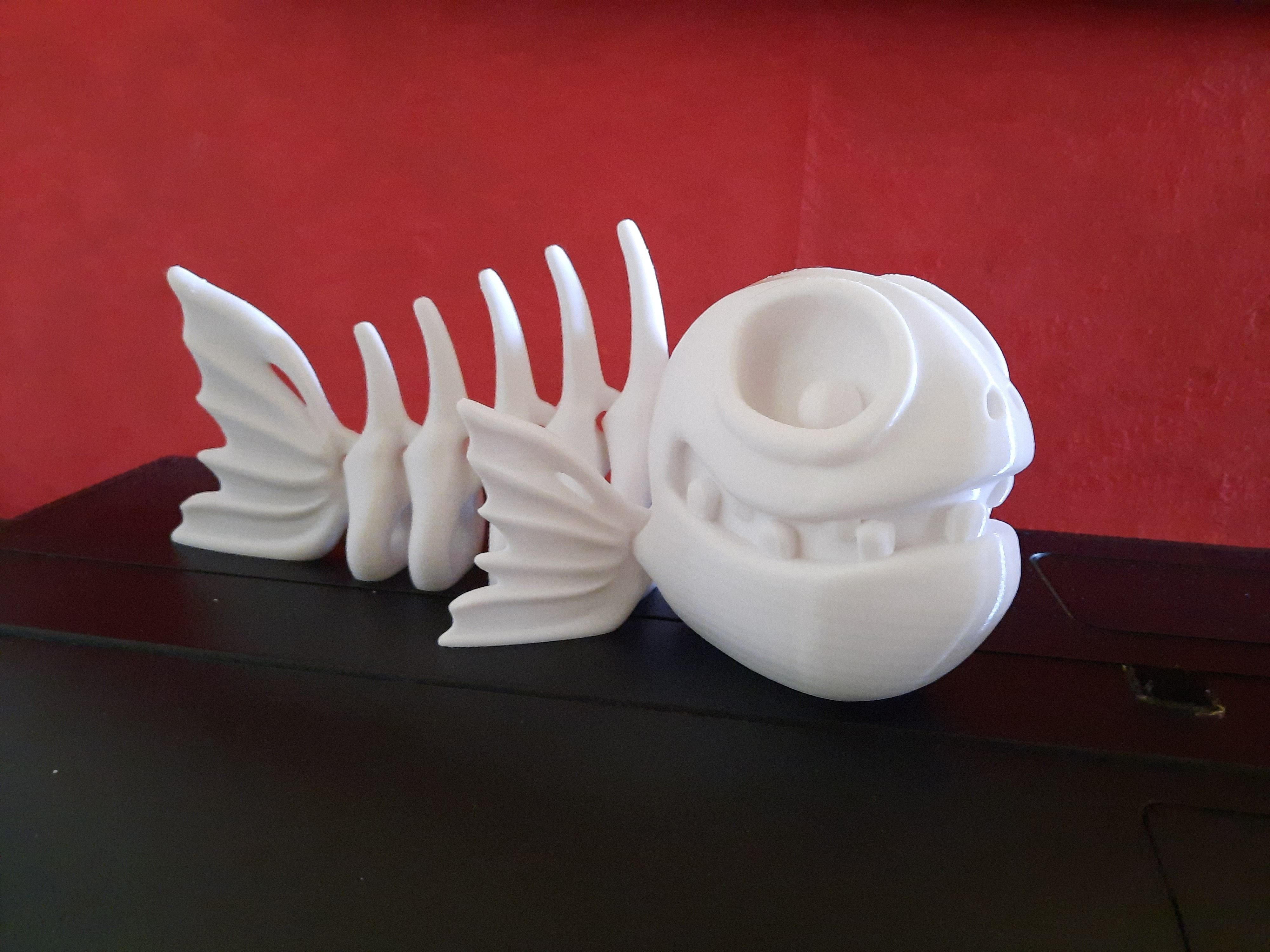 3D-печать работы Флекси-принт "Рыба • Сделано на 3D-принтере Anycubic ...