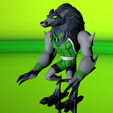 bb.png Ben 10 - Blitzwolfer (Benwolf) Modelo 3d para impressão