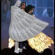 MJAngel_0006_Layer 12.jpg Michael Jackson with Angel Will You Be There live 3d print model