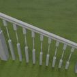 banister_handrail_kit_render26.jpg Banister & Handrail 3D Model Collection