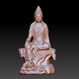 46guanyin1.jpg guanyin bodhisattva kwan-yin sculpture for cnc or 3d printer 46